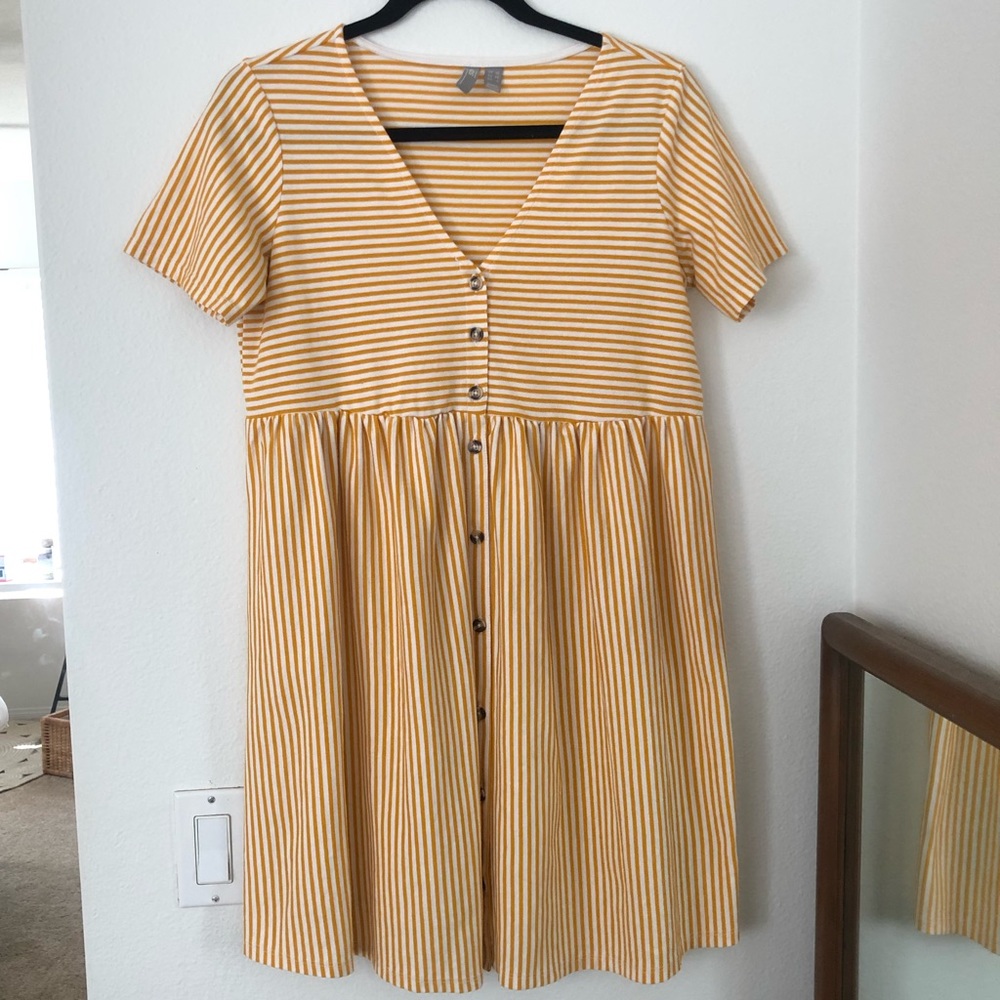 Striped Maternity Dress